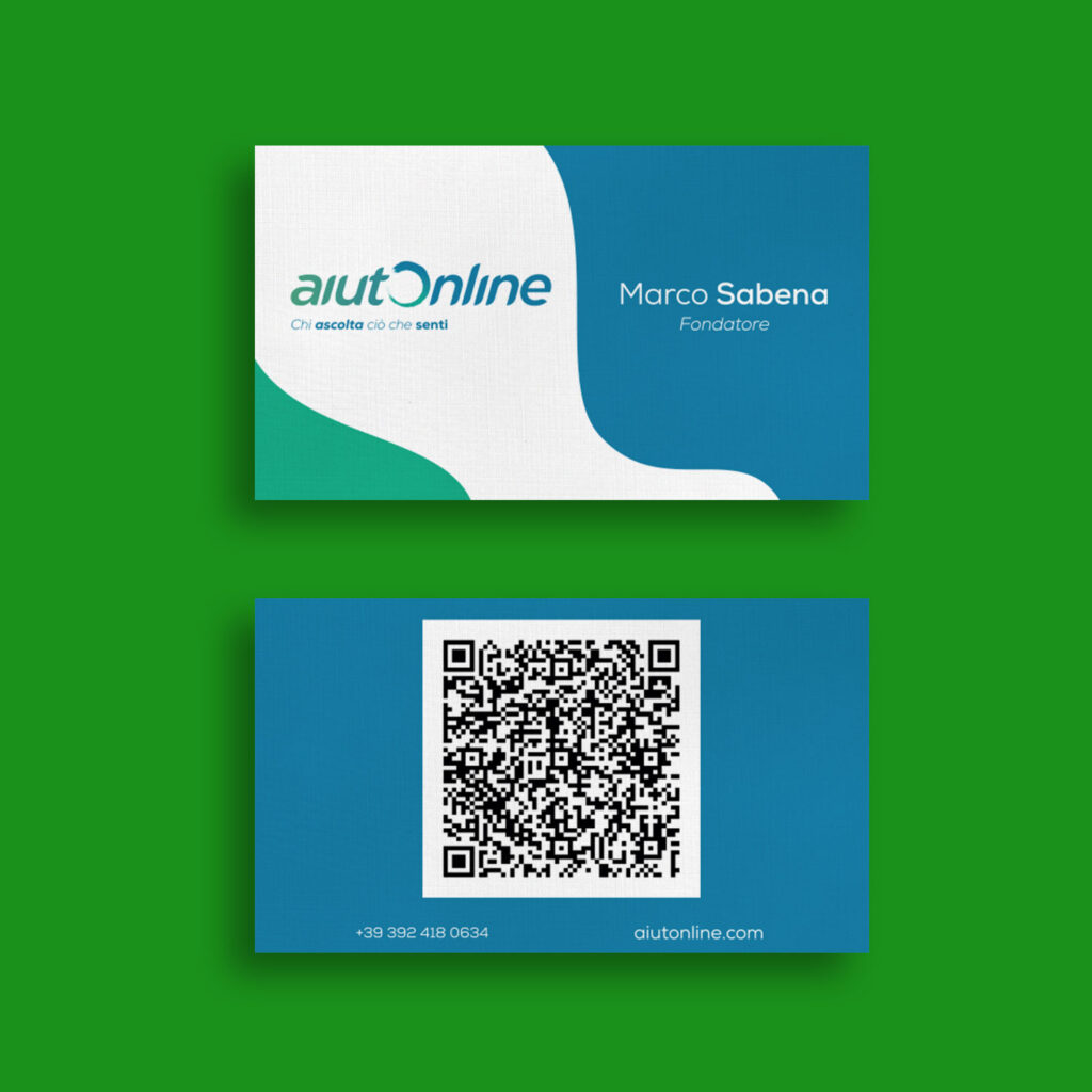 Biglietti da visita AiutOnline